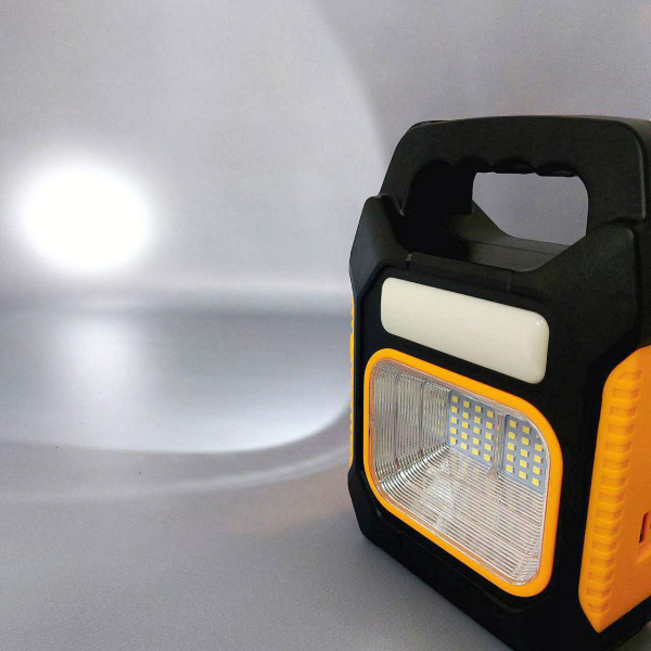 Многофункциональный фонарь – светильник Multifunctional portable lamp JY-978A (зарядка USB+солнечная батарея, 3 режима работы, функция Powerbank)